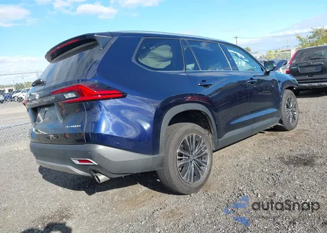 2025 Toyota Grand Highlander Hybrid Platinum Max из США, поврежденный, VIN 5TDADAB57SS012055